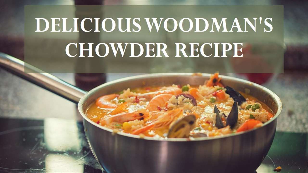 Woodman's Clam Chowder Recipe